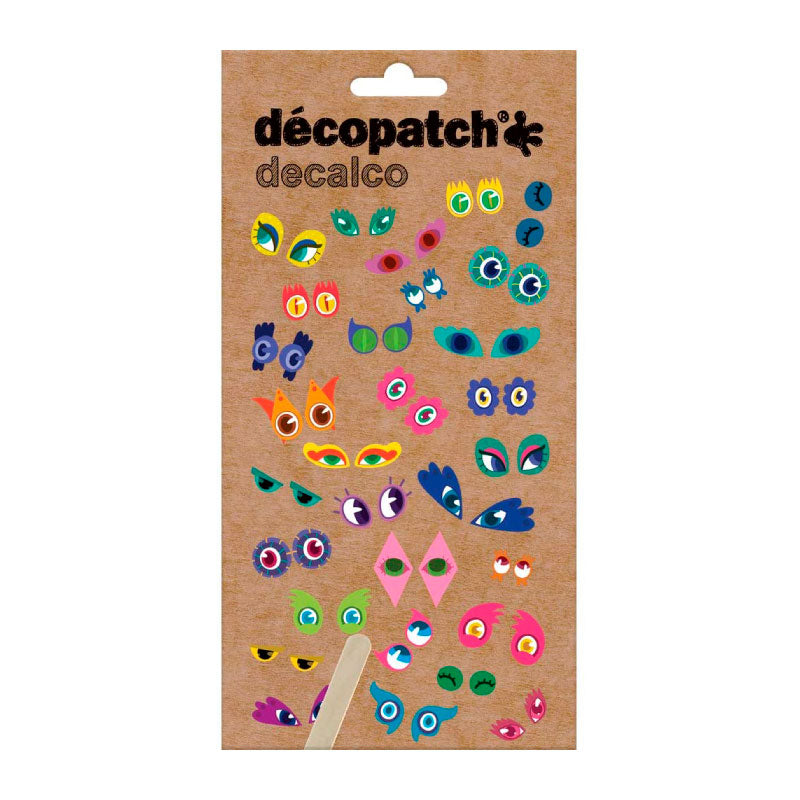 DECOPATCH:Accessories Funny Eyes Transfer