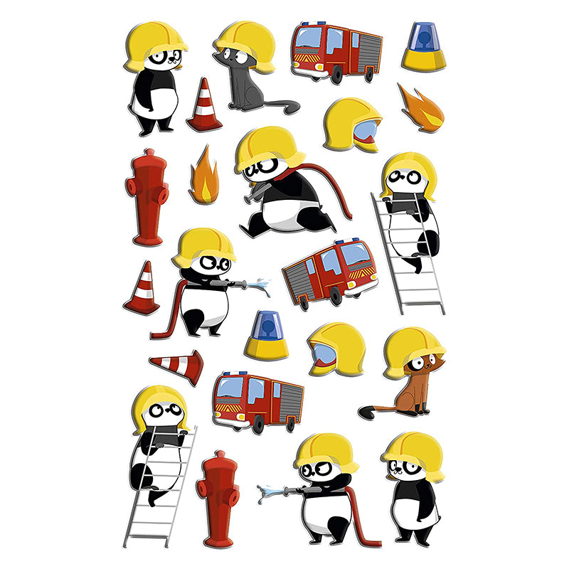 MAILDOR 3D Stickers Cooky Fireman 1s