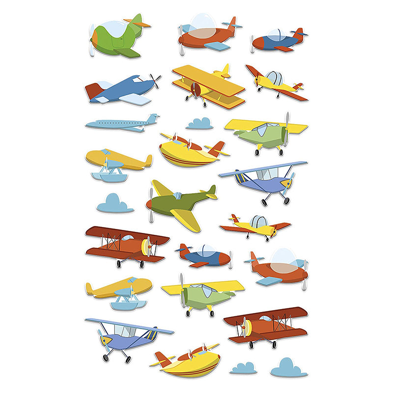 MAILDOR 3D Stickers Cooky Plane 1s