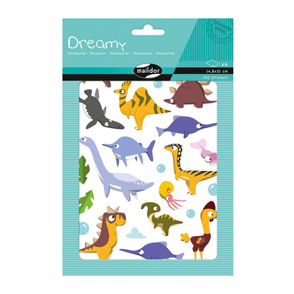 MAILDOR Deco Stickers Dreamy Dinosaurs 6s