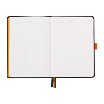 RHODIArama Goalbook HC White A5 Dot Black