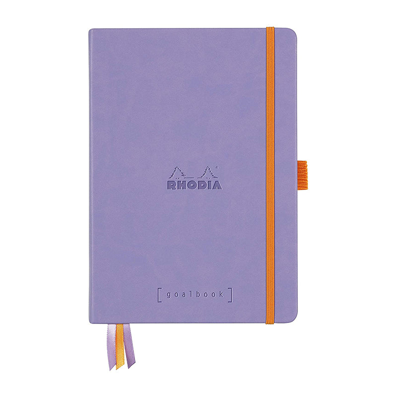 RHODIArama Goalbook Hardcover White A5 Dot Iris