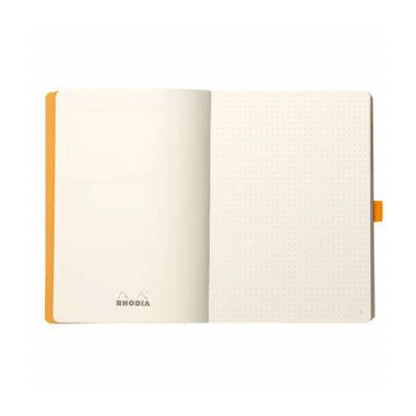 RHODIArama Goalbook A5 Ivory Dot Soft-Assorted 16x