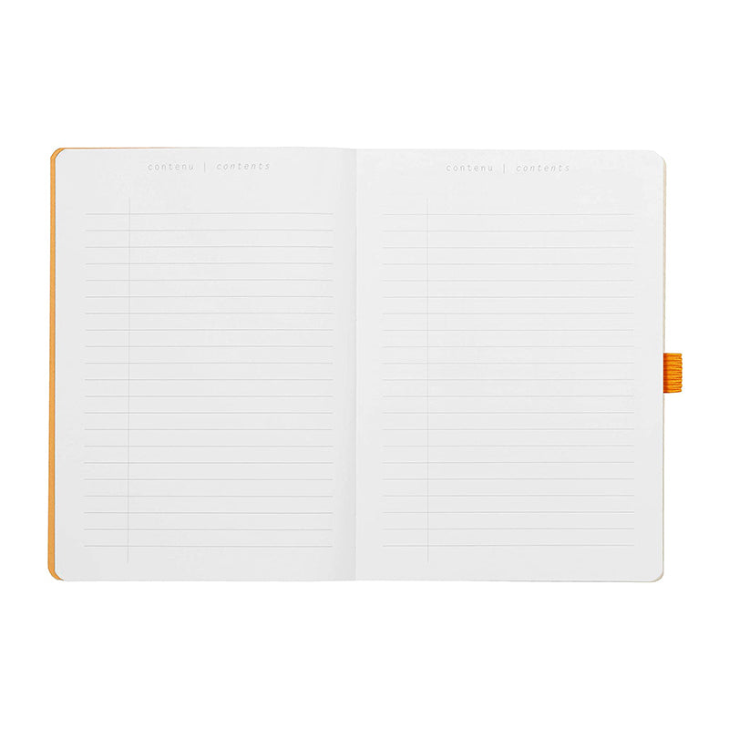 RHODIArama Goalbook A5 White Dot Soft-Assorted 16x