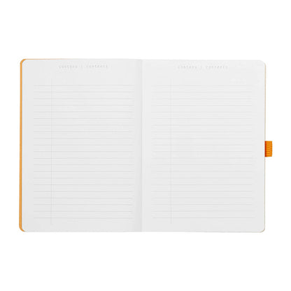 RHODIArama Goalbook A5 White Dot Soft-Assorted 16x