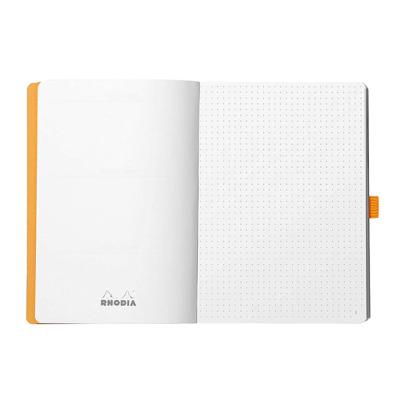 RHODIArama Goalbook A5 White Dot Soft-Assorted 16x