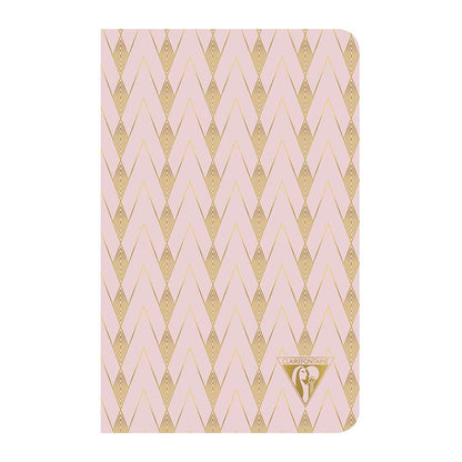 CLAIREFONTAINE Neo Deco 11x17cm Lined 48s Zenith-Powder Pink