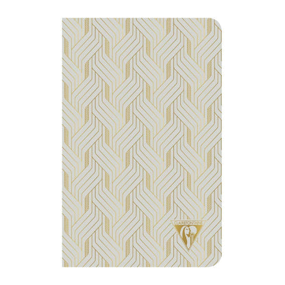 CLAIREFONTAINE Neo Deco 11x17cm Lined 48s Mirage-Pearl Grey