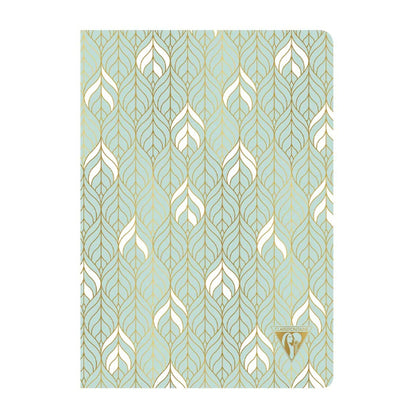 CLAIREFONTAINE Neo Deco A5 Lined 48s Liana-Sea Green