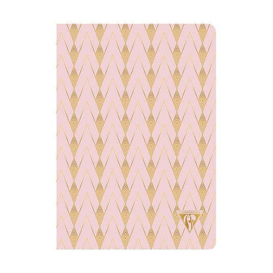 CLAIREFONTAINE Neo Deco A5 Lined 48s Zenith-Powder Pink