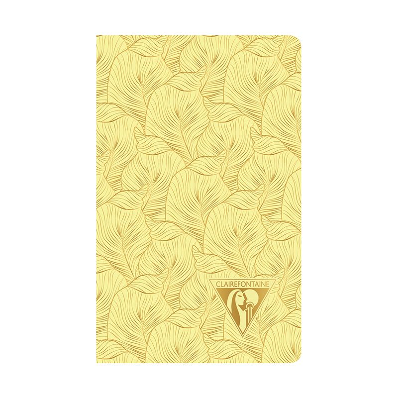 CLAIREFONTAINE Neo Deco 7.5x12cm Lined 24s Tropical-Sulfur Yel