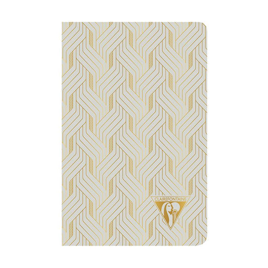 CLAIREFONTAINE Neo Deco 7.5x12cm Lined 24s Mirage-Pearl Grey