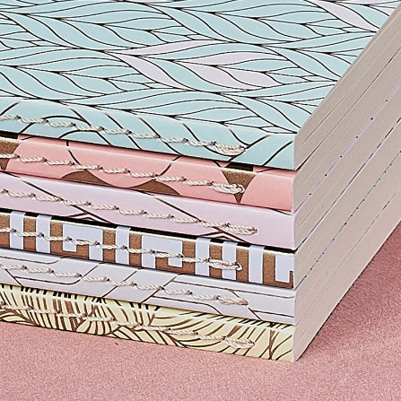 CLAIREFONTAINE Neo Deco 9x14cm Lined 48s Zenith-Powder Pink