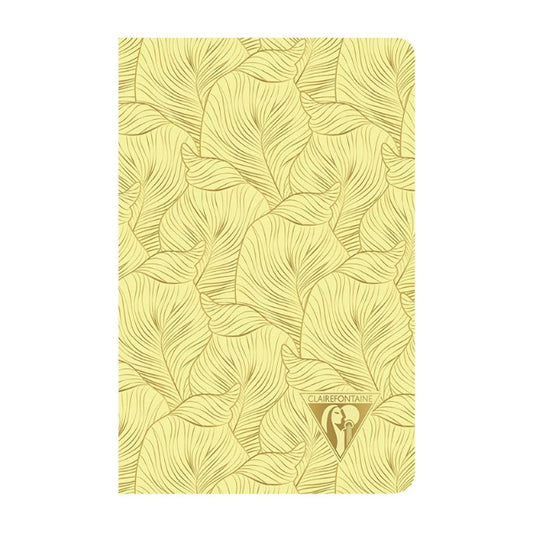 CLAIREFONTAINE Neo Deco 9x14cm Lined 48s Tropical-Sulfur Yello