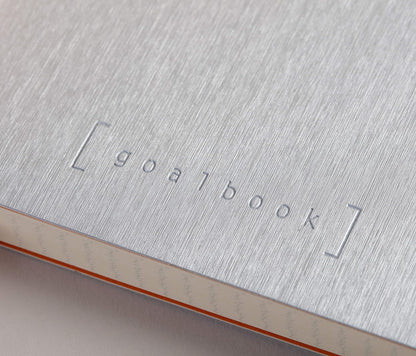 RHODIArama Goalbook A5 White Dot Soft-Silver