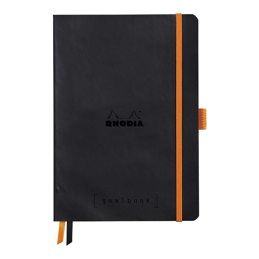 RHODIArama Goalbook A5 White Dot Soft-Black