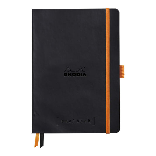 RHODIArama Goalbook A5 White Dot Soft-Black