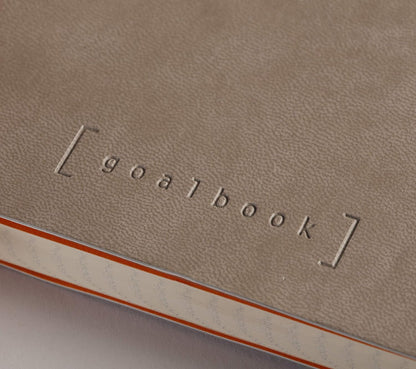 RHODIArama Goalbook A5 White Dot Soft-Taupe