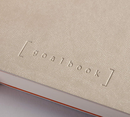 RHODIArama Goalbook A5 White Dot Soft-Beige