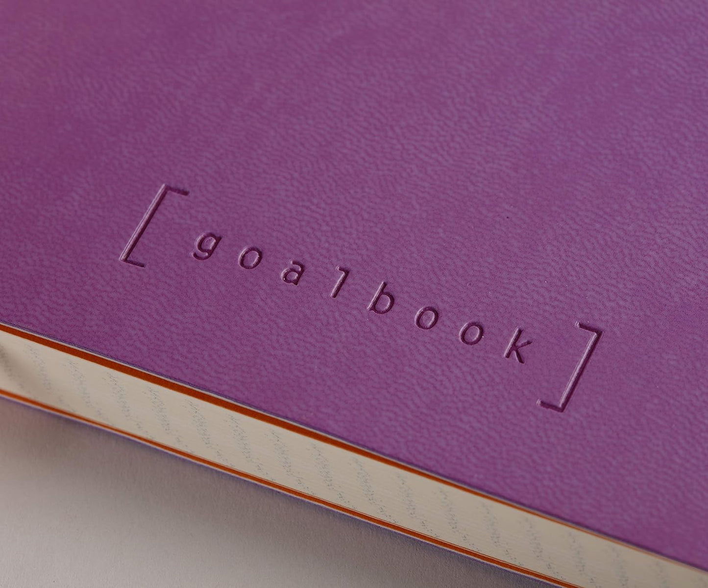 RHODIArama Goalbook A5 White Dot Soft-Purple