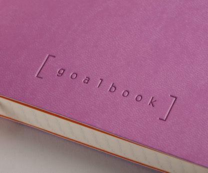 RHODIArama Goalbook A5 White Dot Soft-Lilac