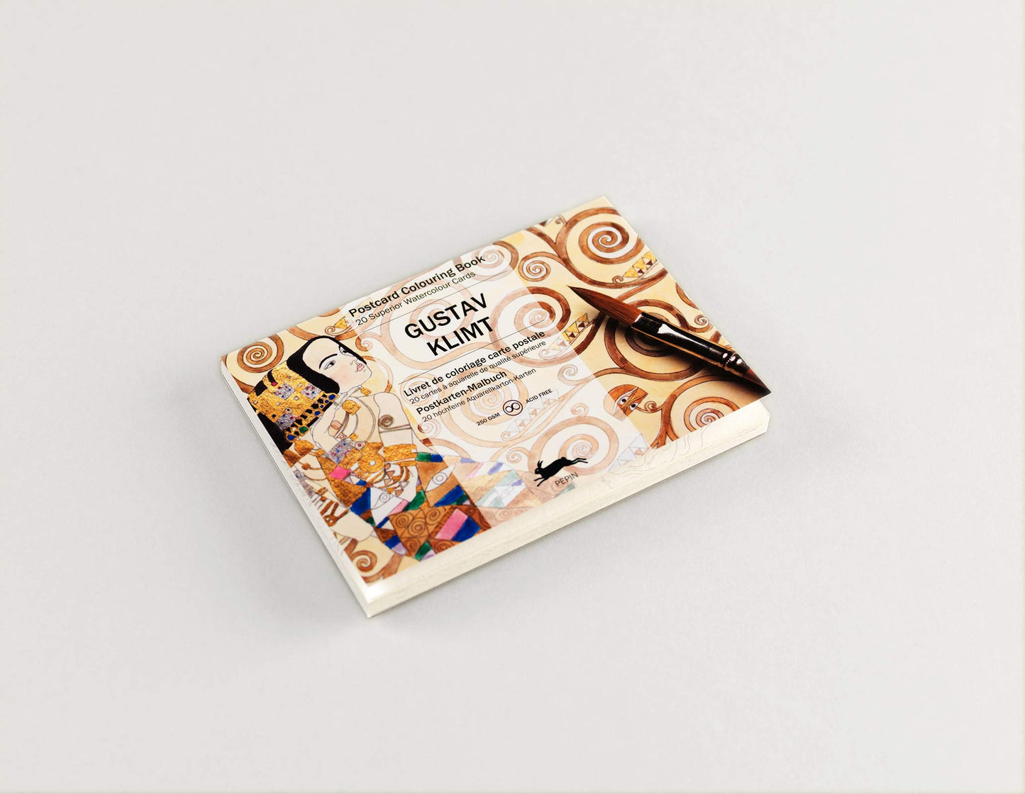 PEPIN Postcard Colouring Book Gustav Klimt Default Title