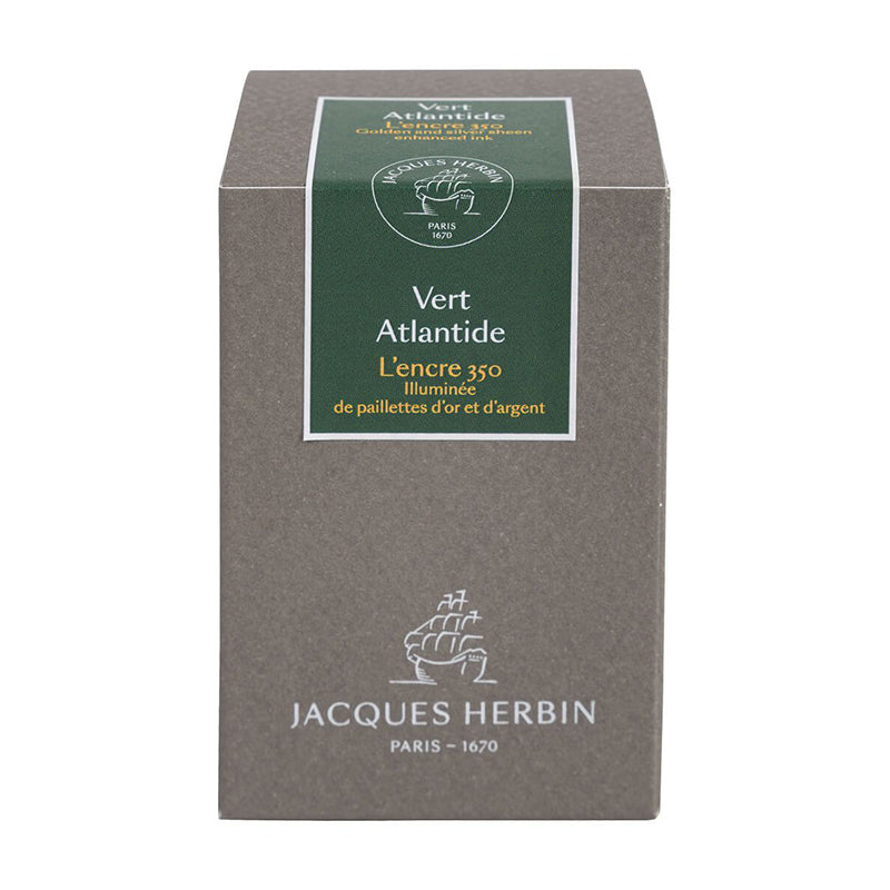 JACQUES HERBIN 1670 350th Ink 50ml Vert Atlantide Default Title