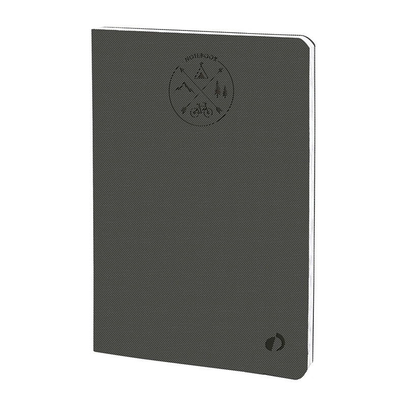 QUO VADIS Everest Notebook 15x21cm Ruled Anthracite Grey Default Title