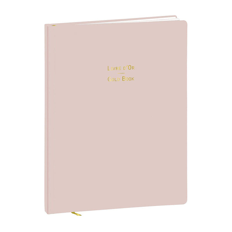 QUO VADIS Guestbook 21x27cm Pastel Pink Default Title