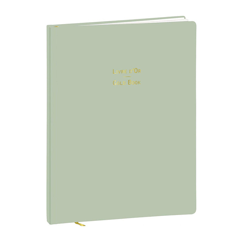 QUO VADIS Guestbook 21x27cm Pastel Green Default Title