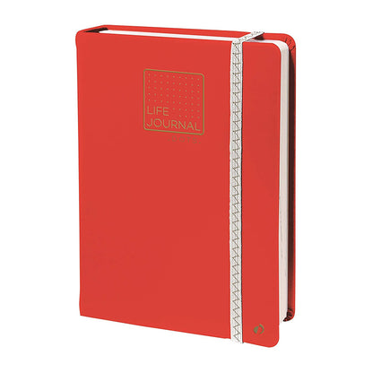 QUO VADIS Life Journal Dots L 15x21cm Coral Red Default Title