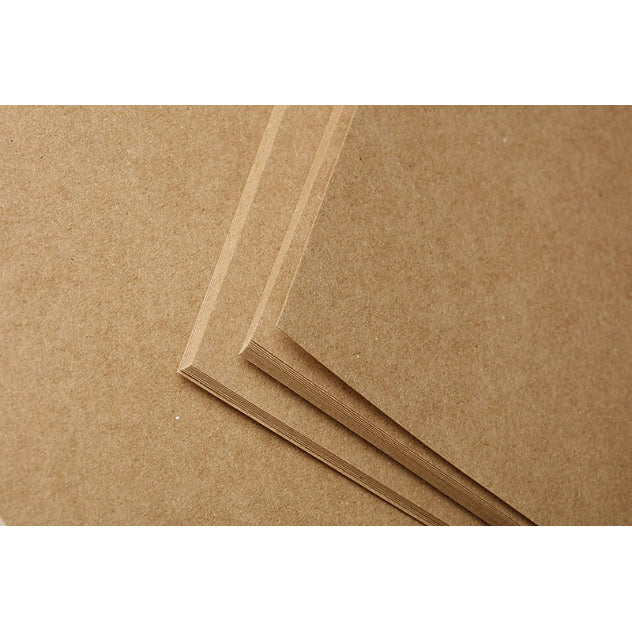 CLAIREFONTAINE Ribbed Kraft Sheets 400g A3 10s