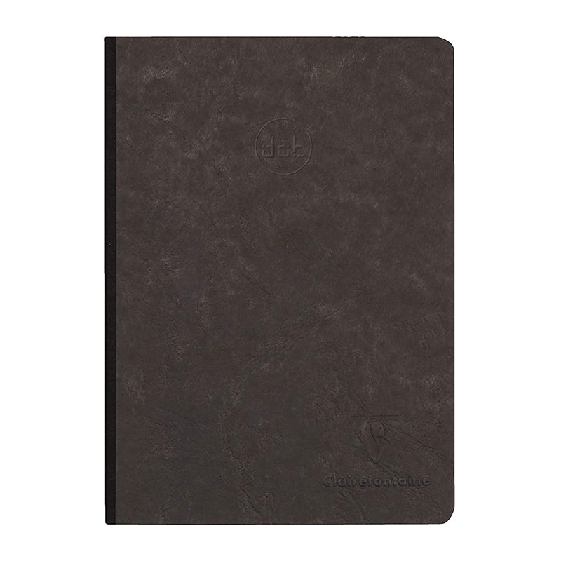 CLAIREFONTAINE Age Bag Clothbound Notebook A5 96s Dot Black