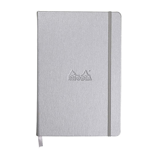 RHODIA Boutique Webnotebook A5 Lined Silver