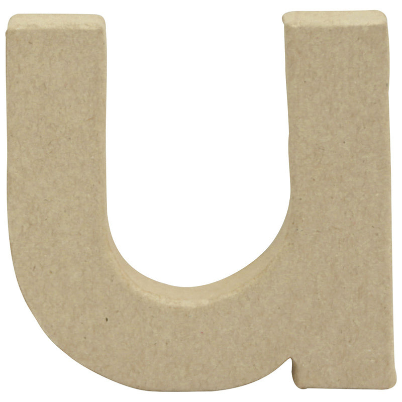 DECOPATCH Objects:Letter 8.5cm Kraft-u