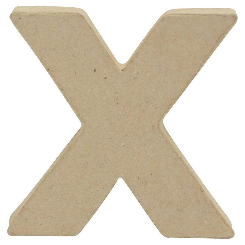 DECOPATCH Objects:Letter 8.5cm Kraft-x