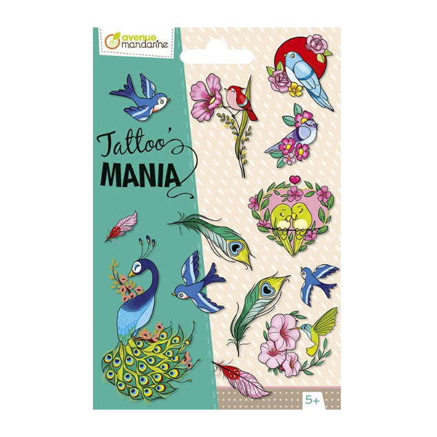 AVENUE MANDARINE Tattoo Mania Birds