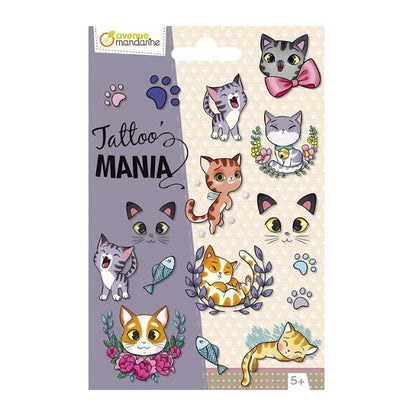 AVENUE MANDARINE Tattoo Mania Cats