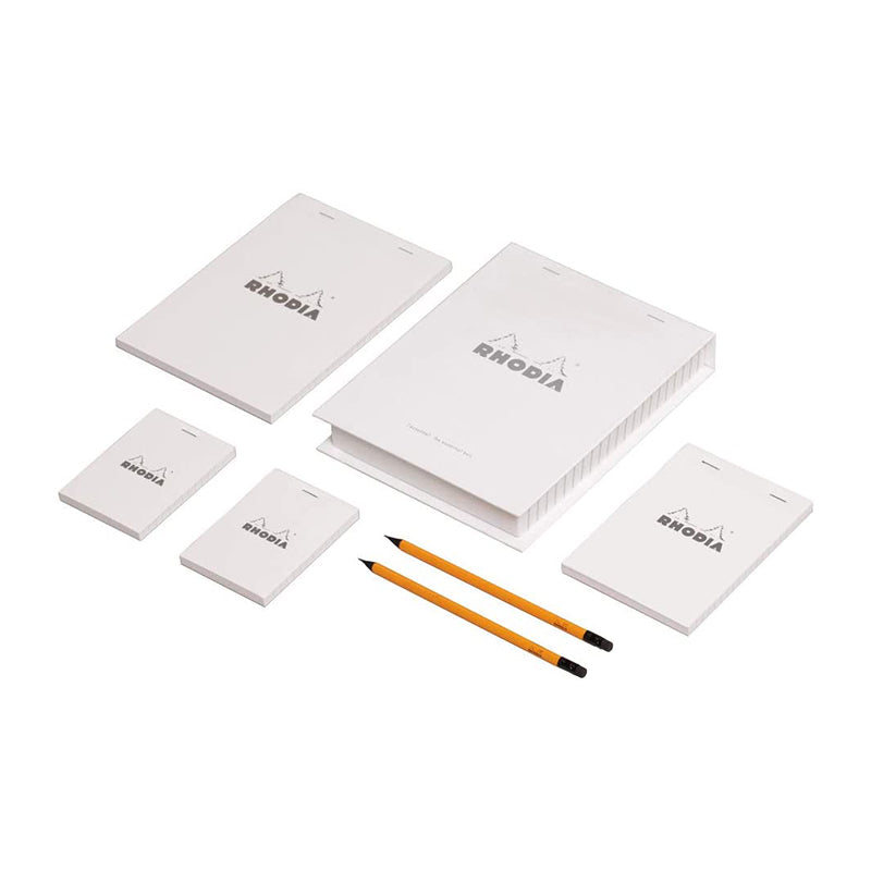 RHODIA Essential Box 5x5 Sq White