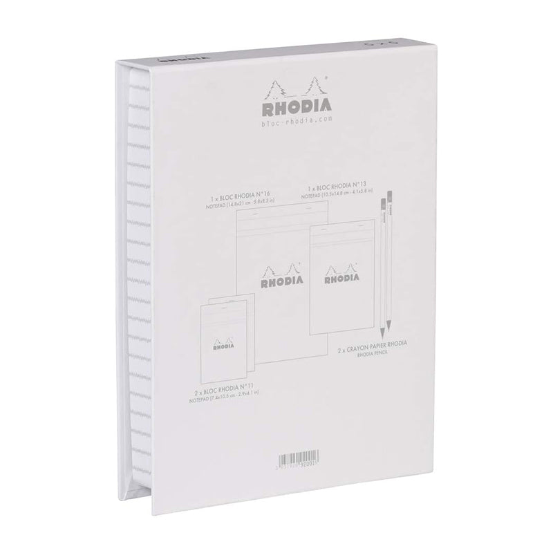 RHODIA Essential Box 5x5 Sq White