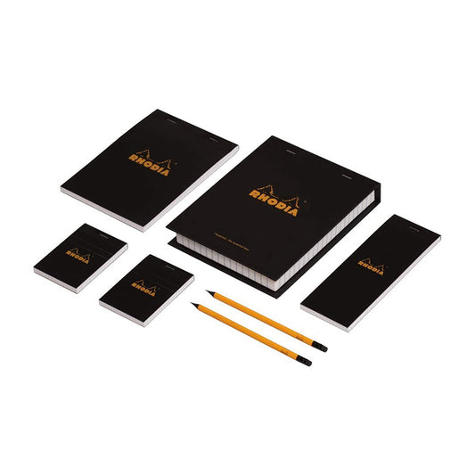 RHODIA Essential Box 5x5 Sq Black