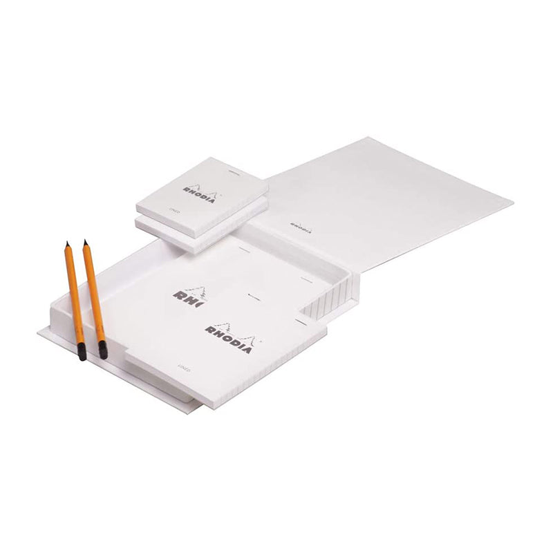 RHODIA Essential Box Lined White