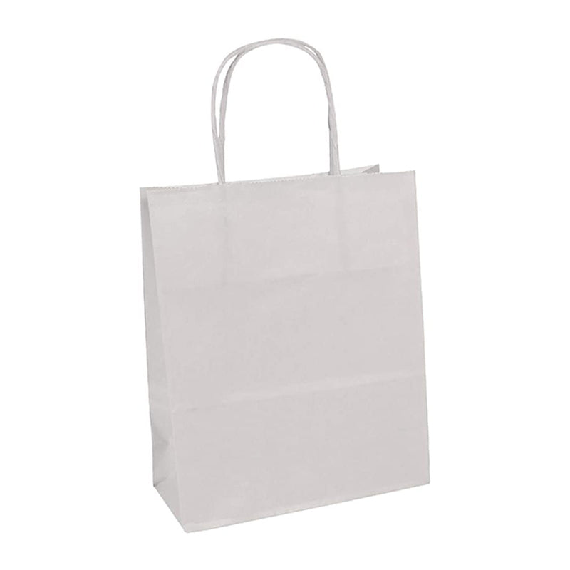 CLAIREFONTAINE Kraft Bags Plain Kraft 90g 22x10x29cm White 25s