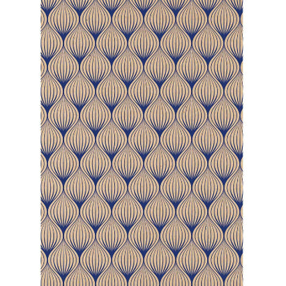 CLAIREFONTAINE Tiny Rolls Kraft 70g 0.35x5M Blue Leaf 1216843