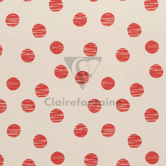 CLAIREFONTAINE Tiny Rolls Excellia 80g 0.35x5M Dots 1216848