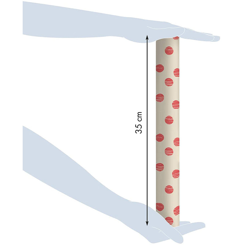 CLAIREFONTAINE Tiny Rolls Excellia 80g 0.35x5M Dots 1216848