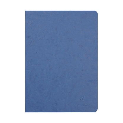 CLAIREFONTAINE Age Bag Stapled Notebook A4 48s Plain Blue