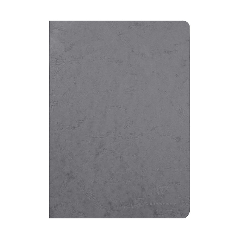 CLAIREFONTAINE Age Bag Stapled Notebook A4 48s Plain Gray