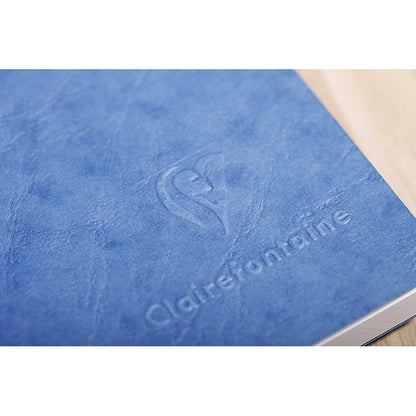 CLAIREFONTAINE Age Bag Stapled Notebook A4 48s Lined+Margin Black