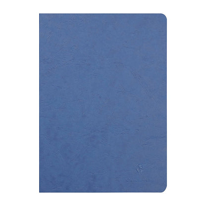 CLAIREFONTAINE Age Bag Stapled Notebook A4 48s Lined+Margin Blue